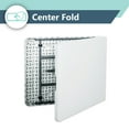 thumbnail image 6 of Peakform 6' Rectangle Centerfold Table, Indoor/Outdoor Requisite, White (80918), 6 of 20