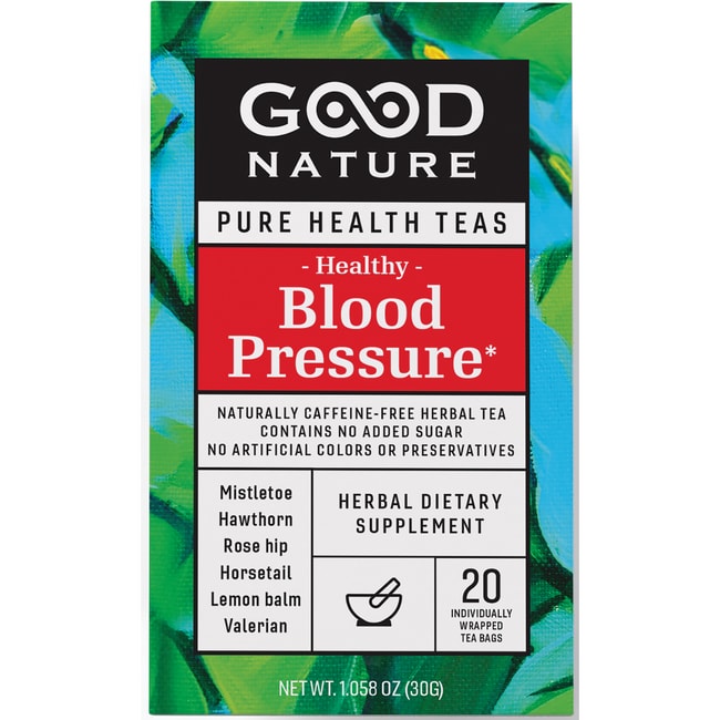 Good Nature Healthy Blood Pressure Tea 20 Bag(S)