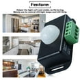 thumbnail image 3 of LED Light Automation Switch 8m Detection Range for Home and Office Use Switch Light Part, 3 of 10