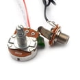 thumbnail image 4 of MYG Electric Guitar Wiring Harness Kit 3 Way Toggle Switch 1 Volume 1 Tone 500K Pots, 4 of 9