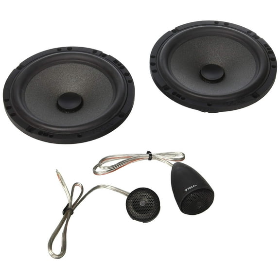 Focal 6.5" 60W Component Speaker System, Black F-ISN165