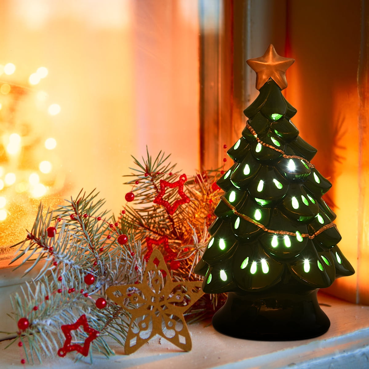 Tabletop Christmas Tree With Led Lights 