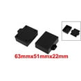 thumbnail image 4 of 63mmx51mmx22mm Dustproof IP65 Junction Box Electric Project Enclosure Black 5Pcs, 4 of 5