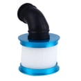 thumbnail image 1 of RC Car Air Filter, Professional Aluminium Alloy 1/10 RC Model Car Air Filter Sturdy Lightweight  For HSP, 1 of 8