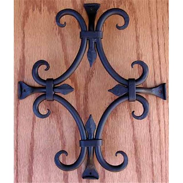 Agave Ironworks GR015-04 Grille Ronde Fantaisie Bronze Foncé