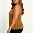 thumbnail image 6 of Tsesme Plus Size Camisole for Women, Adjustable Spaghetti Strap Tank Tops with Built-In Bra, Loose Sleeveless Cami Tops XL, 6 of 9