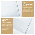 thumbnail image 2 of CATIEBYE Wall Mounted File Holder for Home Acrylic Transparent 1Pcs 9.8x8.7in, 2 of 6