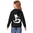 thumbnail image 6 of Tisuna Girls Hoodies Kids Soft Cartoon Print Hoodie With Kangaroo Pocket Teen And Youth Fall Winter Long Sleeve Hoody Size 3-4 Years, 6 of 7