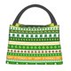 thumbnail image 1 of Fotbe St. Patrick's day in green colors Bolsa Térmica Portátil con Estampado, Bolsa de Entrega de Alimentos Aislada, Bolsa Reutilizable de Gran Capacidad para Comidas y Supermercado, 1 of 6