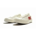 thumbnail image 2 of CONVERSE MENS Chuck 70 Ox "Comme Des Gar&ccedil;ons PLAY / Half Heart White" 150207C 150207C from Stadium Goods, 2 of 6
