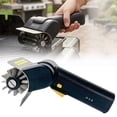 thumbnail image 2 of Electric Grill Brush,Rechargeable Wireless Grill Brushes,3 Powerful Speed,Stainless Steel Rotary Brush Head,Grill Cleaner,Automatic Grill Cleaning Brush for Outdoor Grill,Black(7.1")(Black), 2 of 8