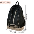 thumbnail image 3 of Mochila de moda de gran capacidad, versátil mochila de nailon para estudiantes (negro) DQrwqpou Para Estrenar, 3 of 3