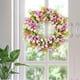 thumbnail image 3 of Corona para el día de la madre, corona de tulipán artificial, corona para el día de San Valentín para madre, esposa, novias, amantes, decoración de Estilo A, 3 of 7
