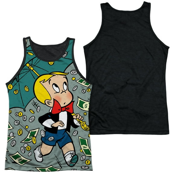 Richie Rich - Let It Rain - Black Back Tank Top - X-Large