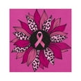 thumbnail image 5 of Wild Bobby Pink Cheetah Print Breast Cancer Carnation Flower US Flag Breast Cancer Awareness Women Graphic Tee, Fuschia, 3X-Large, 5 of 5