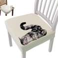 thumbnail image 6 of Stylish Easy Clean Removable Washable Chair Seat Cover For Kitchen Dining Room, 6 of 9
