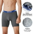 thumbnail image 5 of Mens Bamboo Boxer Briefs Underwear-Soft & Comfortable,4 Pack,M-XXL, 5 of 9