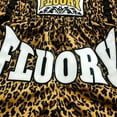 thumbnail image 4 of Fluory Muay Thai Shorts Leopard Print Pants Fight shorts Boxing Shorts embroidery patches, 4 of 5