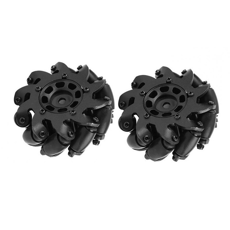 2pcs Remote Control Toy Car Mecanum Wheel Tire Omnidirectional Wheel