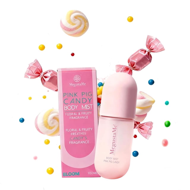 Spray corporal MeguSame 4D Pink Candy 100 ml para mujer
