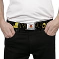 thumbnail image 3 of Looney Tunes Belt, Seatbelt Buckle Belt, Tweety Bird Poses Cute And Sweet Black Yellow, 34 to 52 Inches, 3 of 9