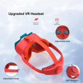 thumbnail image 3 of Gafas de Realidad Virtual para Switch y 3D VR, Casco con Correa de Lente Ajustable, 3 of 5