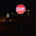 thumbnail image 3 of ANLEY Stop Sign 12 X 12 In - Diamond Grade Reflective at Nights - 40 Mil Thick Rust-Free Aluminum - Easy Mounting - Street Road Slow Warning Metal Warning Signs Octagon Outdoor Use, 3 of 7