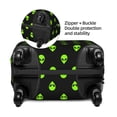 thumbnail image 2 of Yiaed Green Monster Print Travel Luggage Cover Suitcase Protector Covers Elastic Luggage Anti-scratch(No luggage included）-Medium, 2 of 7