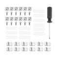 thumbnail image 1 of DYNWAVECA Helmet Visor Screws Helmet Hardware Set Hockey Equipment Practical Sturdy Convenient Fixings Repair Set for Exercise Football, 1 of 10