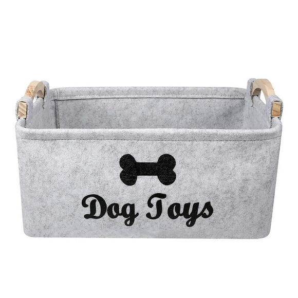 Square Storage Bins Accessory Storage Bin Dog Toy Storage Dog Storage Organizer Dog Toy Baskets Pet Toy Box