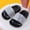 Black, variant on Womens Slides House Slippers Rhinestone Glitter Slides Cute bling Flat for Women Platform Sandals Cozy Bedroom Slippers Shower Shoes