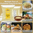 thumbnail image 2 of Rani Parboiled Long Grain Rice 64oz (4lbs) 1.81kg Bulk ~ All Natural | Gluten Friendly | Vegan | Non-GMO | Kosher | Product of USA, 2 of 9