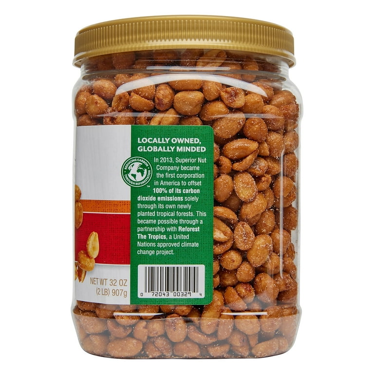Superior Nut Honey Roasted Peanuts, 32 oz