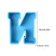 thumbnail image 4 of FLhrweasw Moldes letras grandes - Molde fundición resina epoxi DIY Alfabeto silicona (N), 4 of 9