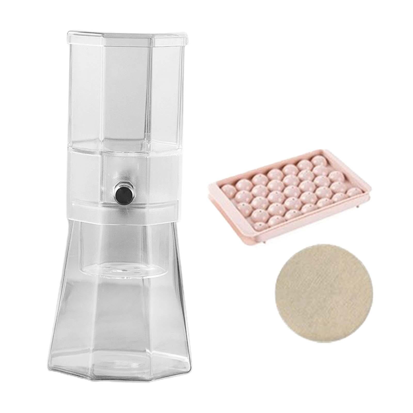 Cold Brew Coffee Maker Portable Ice Drip Coffee Pot for Camping, Home