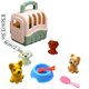 thumbnail image 3 of Juguetes de piscina, juguetes para bebés, juguetes para niños pequeños, juego de muñecas con escena de casa de juegos para niños y niñas, castillo de juguete DIY, regalos de jardín de infantes, venta, 3 of 5