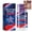Stars, variant on Red White Blue Star Face Body Glitter Stick, 4th of July Glitter, Patriotic Makeup USA Flag Accessory for Independence Day, Memorial Day, Veterans Day - Hexagon