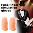 thumbnail image 4 of Extra Finger Prosthetic Thumb Silicone Toe Cap Fake Finger Plaything-, 4 of 8