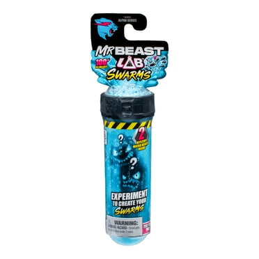 MrBeast Lab Swarms Test Tube 2 Pack, 1 inch Themed Swarms Collectible, 100  to Collect,  Ages 5 