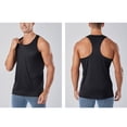 thumbnail image 7 of NOLDARES Men's Classic Sleeveless Baggy Tank Tops Gym Muscle Tee for Athletic Workout Casual Vacation(Black,2XL), 7 of 7