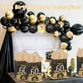 thumbnail image 5 of 50Pcs 60th Birthday Party Favors Gift Bags Bulk,Black and Gold Happy 60th Gift Candy Wrap Bags with Tissue Paper,Vintage 60th Birthday Decorations Souvenir Bag for Men Women Anniversary Supplies 60th, 5 of 7
