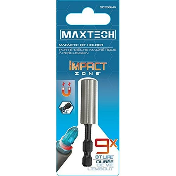 Maxtech Consumer Products 50358MX Impact Zone Magnetic Bit Holder