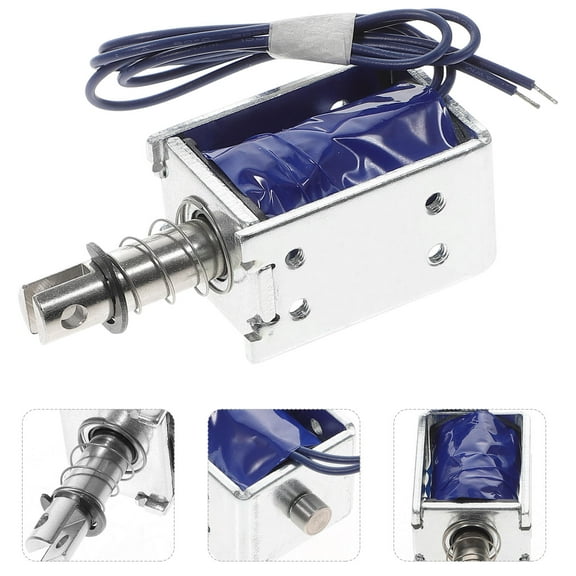 HEMOTON 1Set Linear Solenoid Electromagnet for Transport Equipment High Conductivity