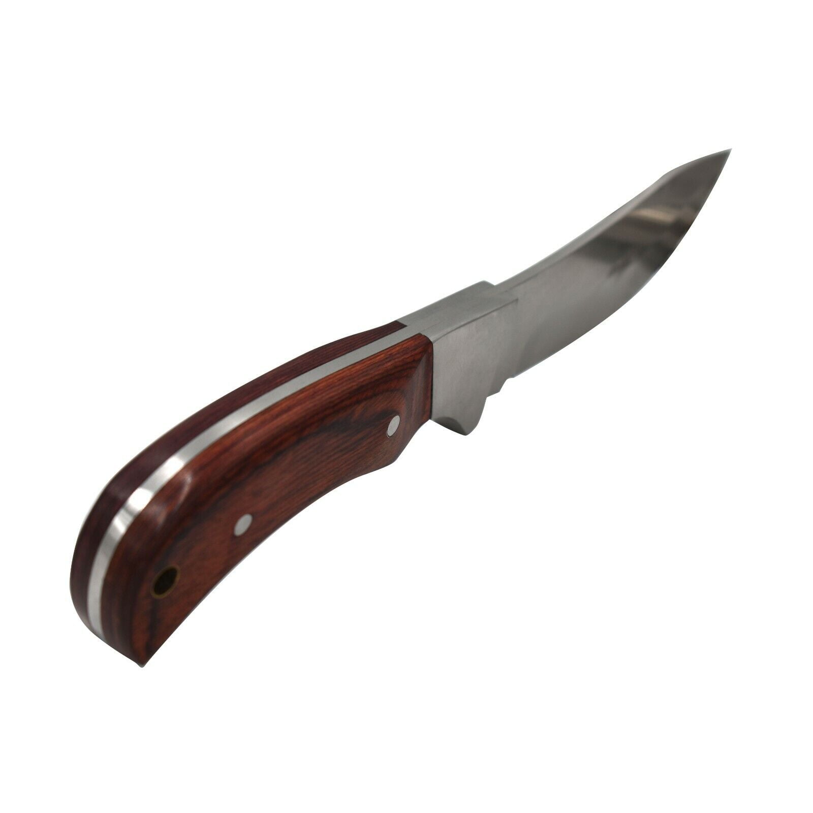 Wild Turkey Handmade 8'' Wildlife Collection Fixed Blade Hunting Knife w. Sheath