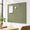 Khaki Green, variant on Marble 12-Pack Square Acoustic Wall Panels Slatted Design Cork Alternative