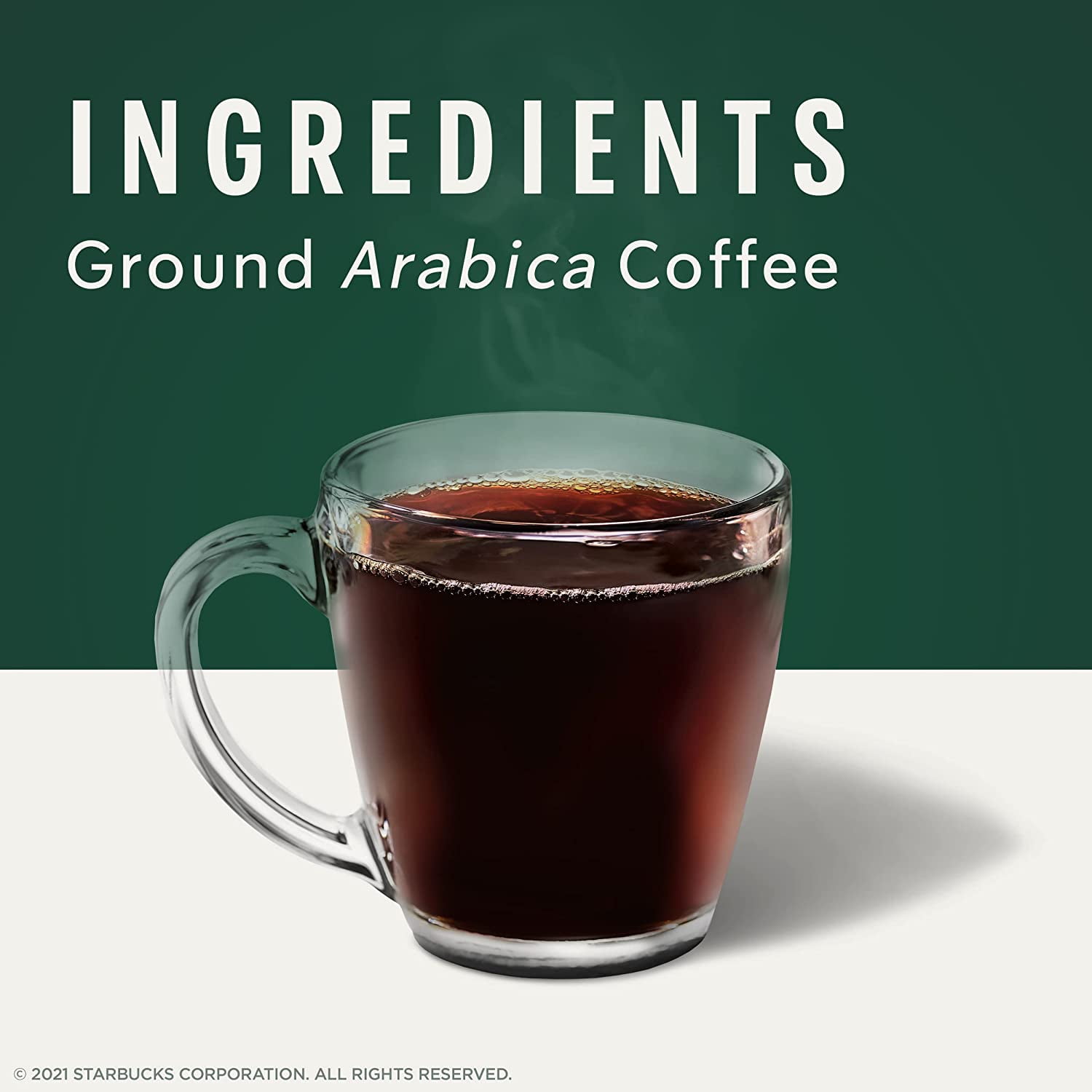 Starbucks K-Cup Coffee Pods, Dark Roast Hot or Iced Coffee, French Roast, 32 Keurig Pods