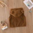 thumbnail image 5 of SDJMa Toddler Baby Boys Girls Fleece Vest with Ears Zipper Sleeveless Coats Jacket With Pockets Fall Winter Outerwear, 5 of 8