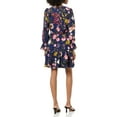 thumbnail image 2 of Eliza J Women's Fit & Flare Casual Soft Short Dress, Navy Multi, 0, 2 of 2