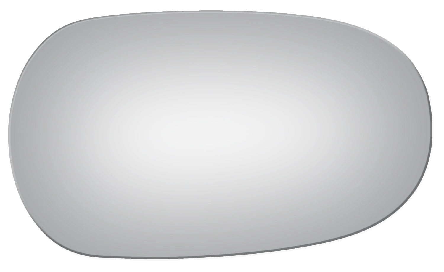 Burco Side View Mirror Replacement Glass - Clear Glass - 3786