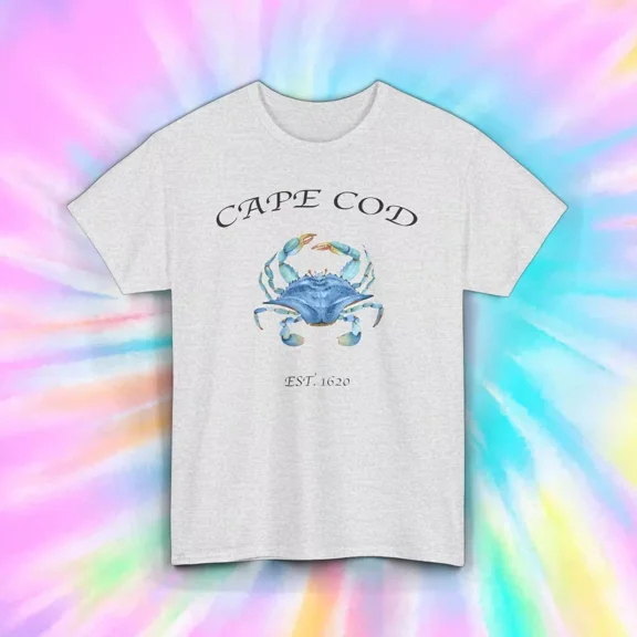 Hot Trending Cape Cod Crab Shirt | Nautical Coastal Graphic | New England Gift Design Preview Only